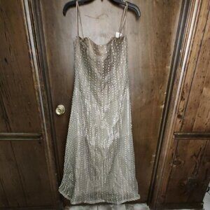 Victoria Royal women's maxi brown gown